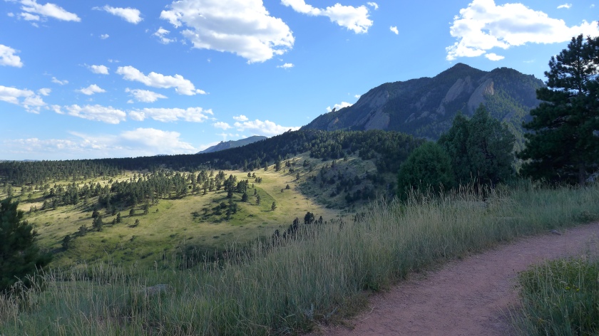NCAR Foothills CO Colorado Boulder Flatirons best hiking trails in Boulder mountains scenery nature outdoors